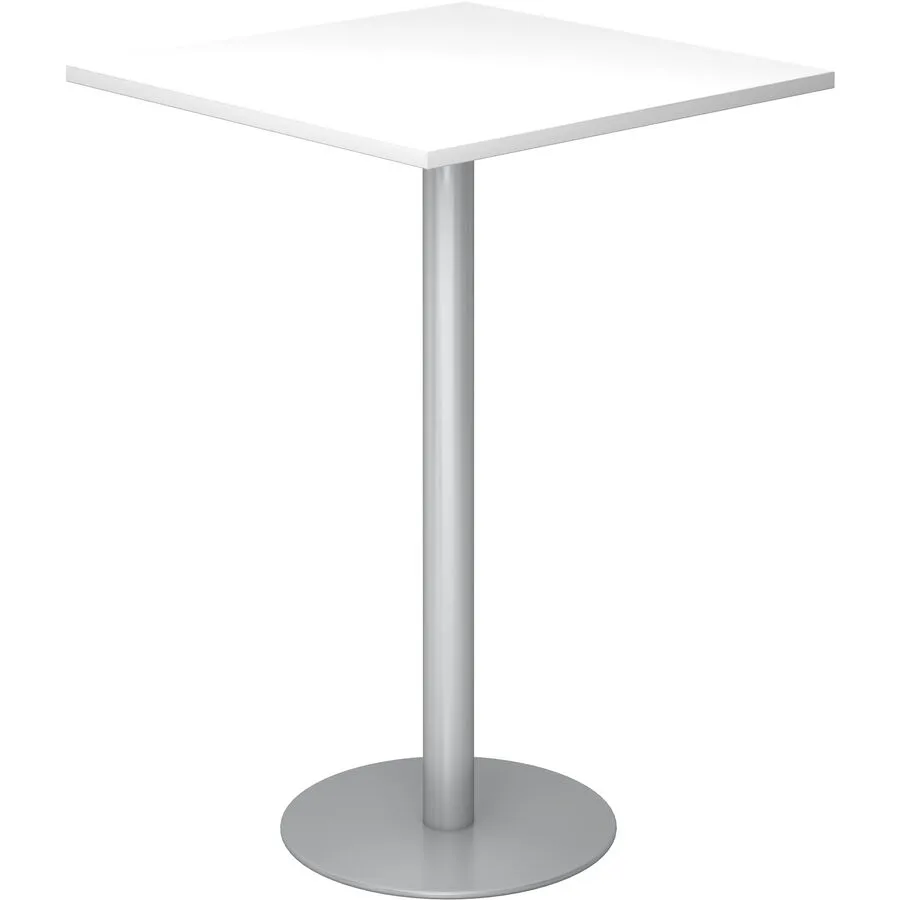Besprechungstisch Office weiss Holzwerkstoff B 80 T 80 cm