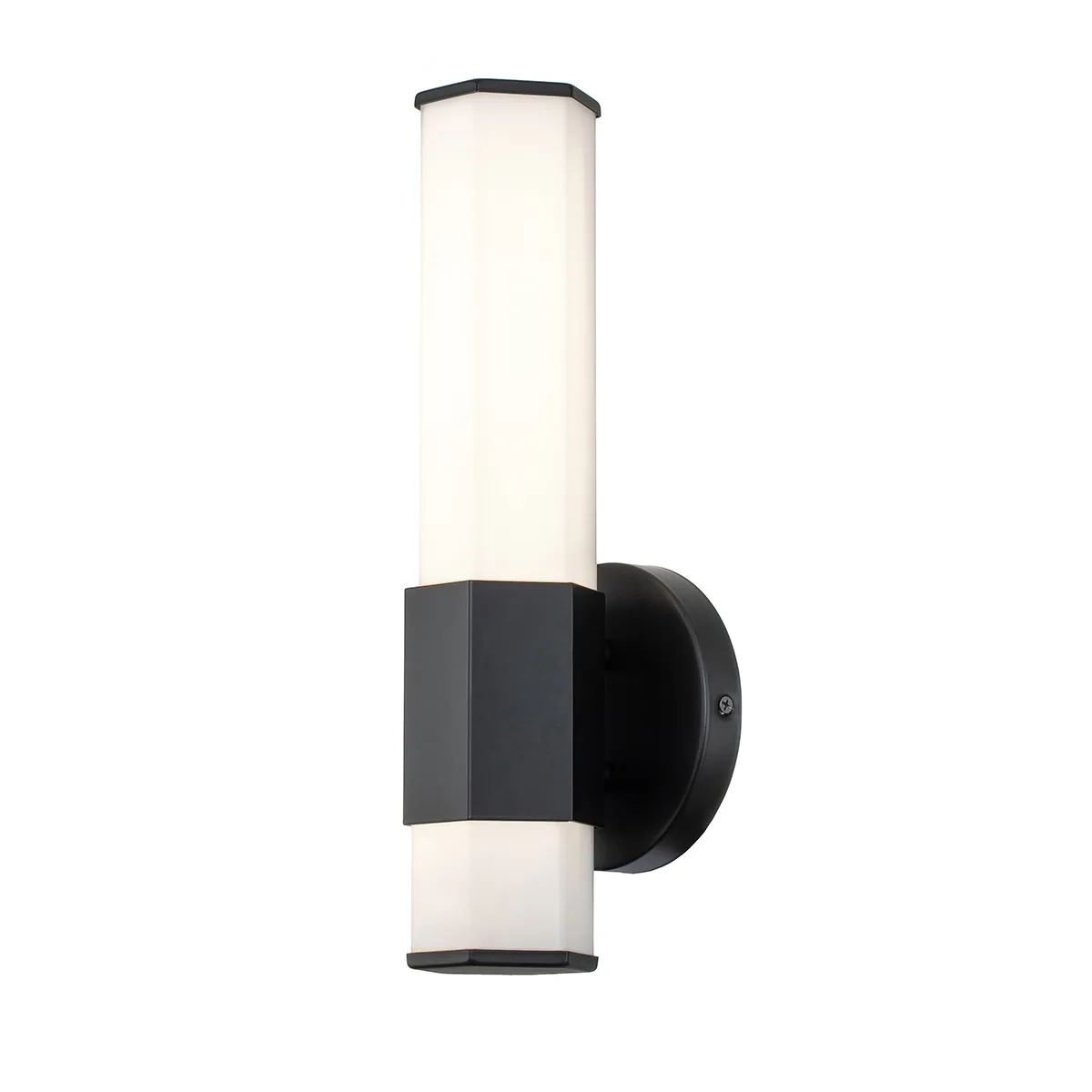 Elstead Lighting - Facet 35cm - Badrumslampa - Svart