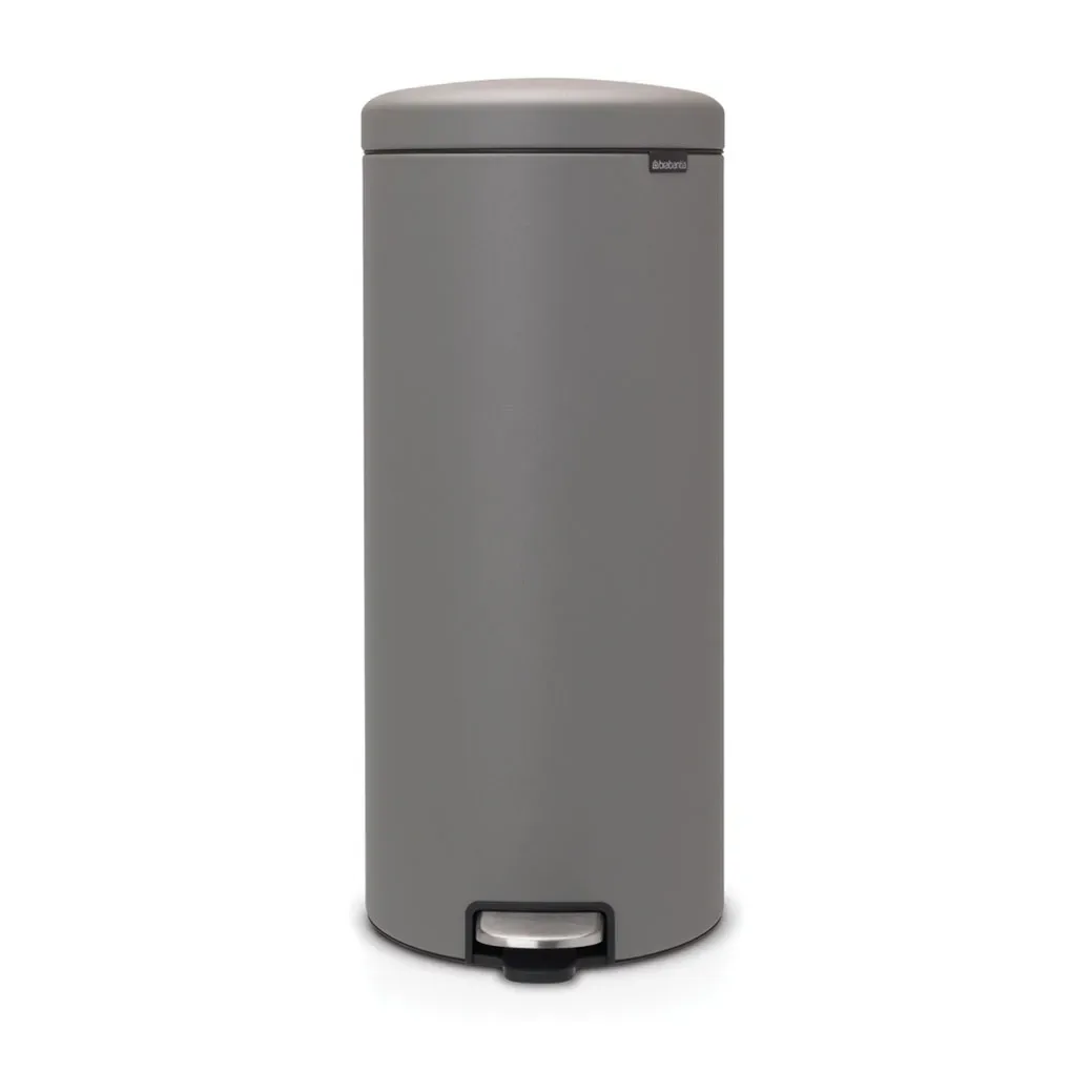Brabantia New Icon Treteimer 30 liter Mineral concrete grey