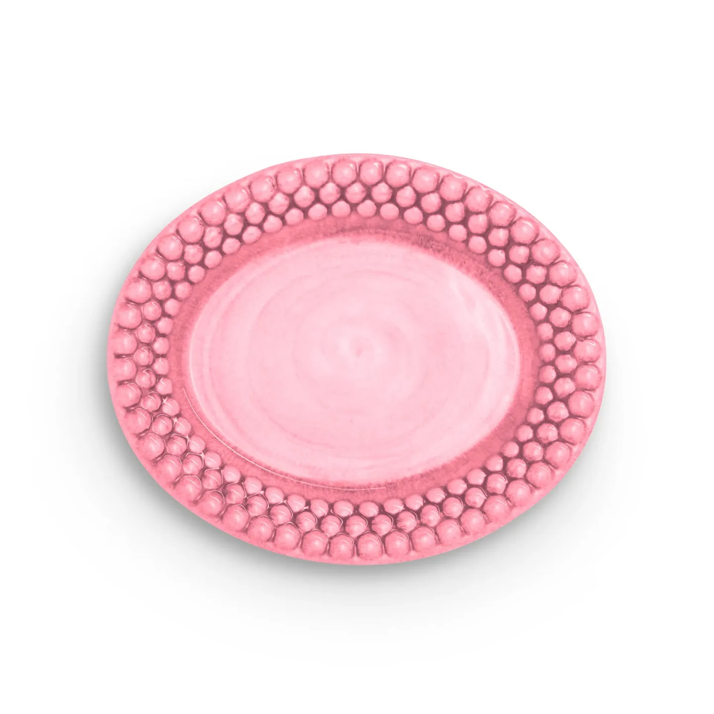 Mateus Bubbles ovaler Teller 20cm Rosa