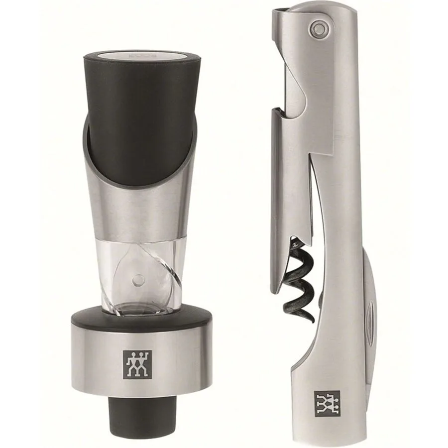 Weinaccessoires Zwilling Sommelier Schwarz 18/10 Edelstahl T 11 cm 0.411 kg