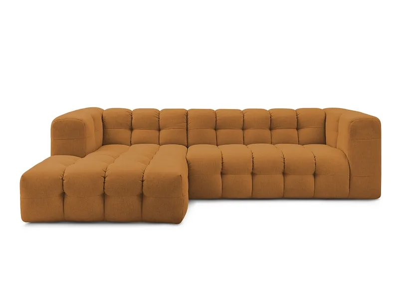 Ecksofa BOBOCHIC CLOUD Stoff gelb