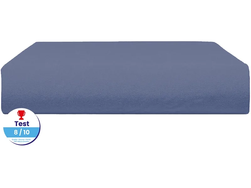 Fixleintuch DH JERSEY PEIGNE 160x200cm blau