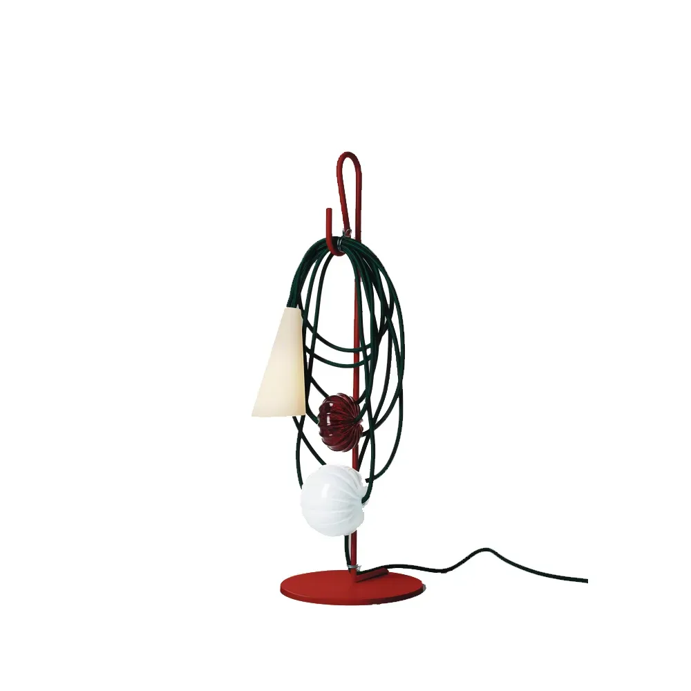 Foscarini Filo bordslampa röd, ruby jaypure