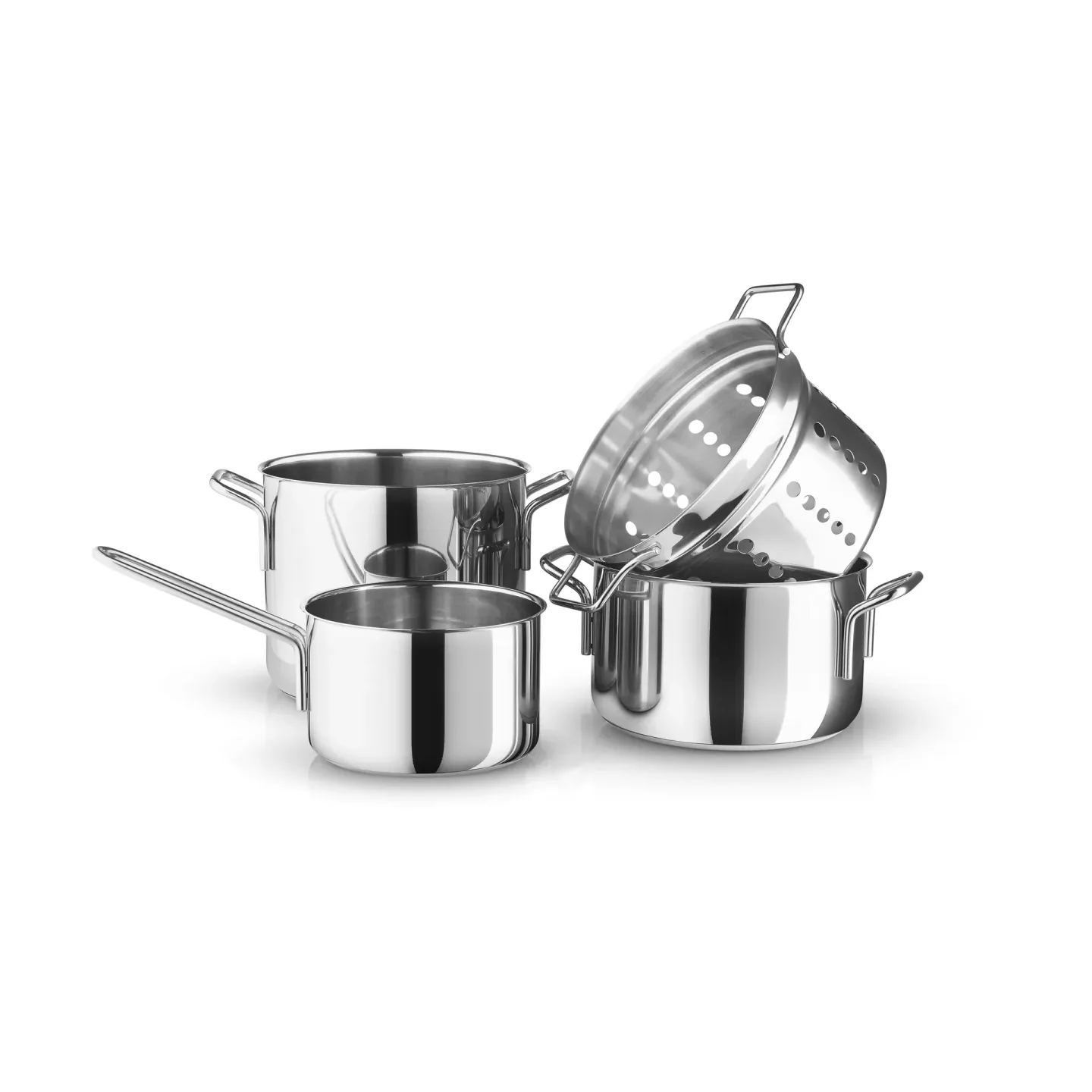 Eva Solo Eva Trio Stainless Steel Topfset 4 Teile Edelstahl