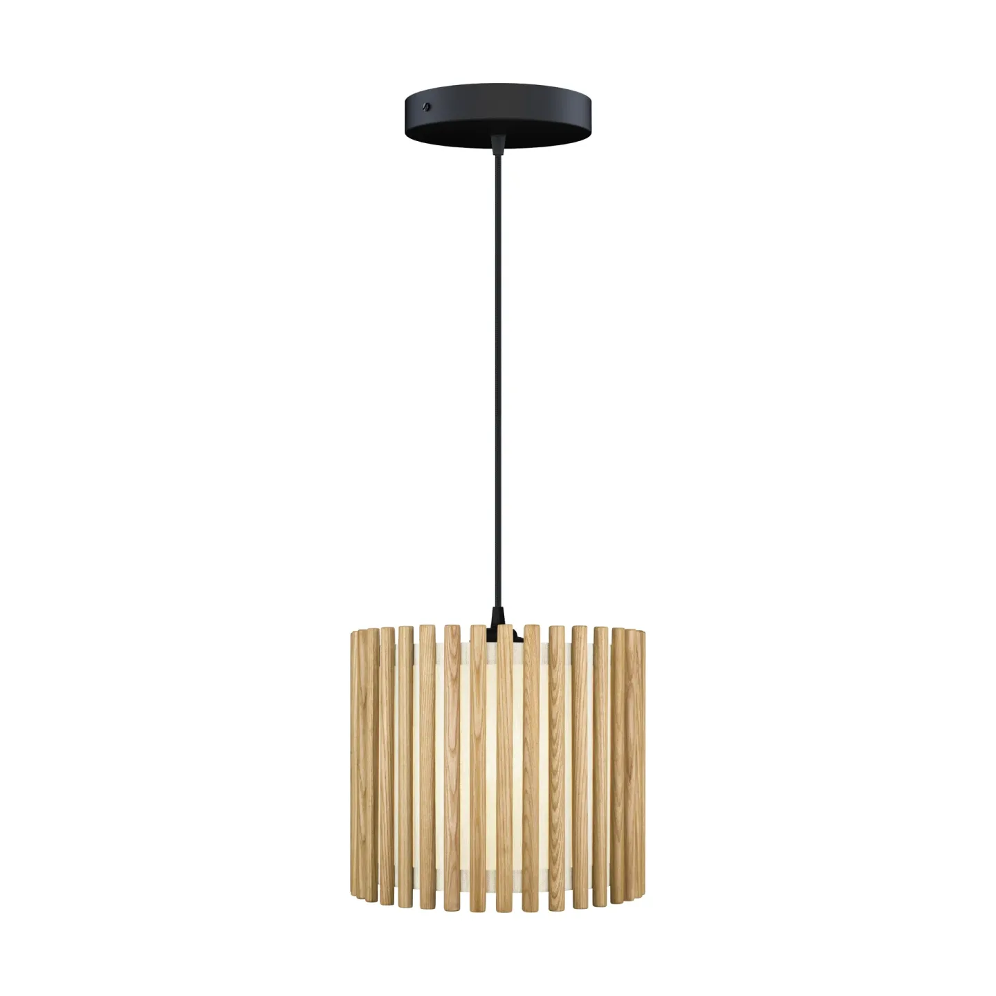 Umage Komorebi Pendelleuchte medium Circle oak-schwarz
