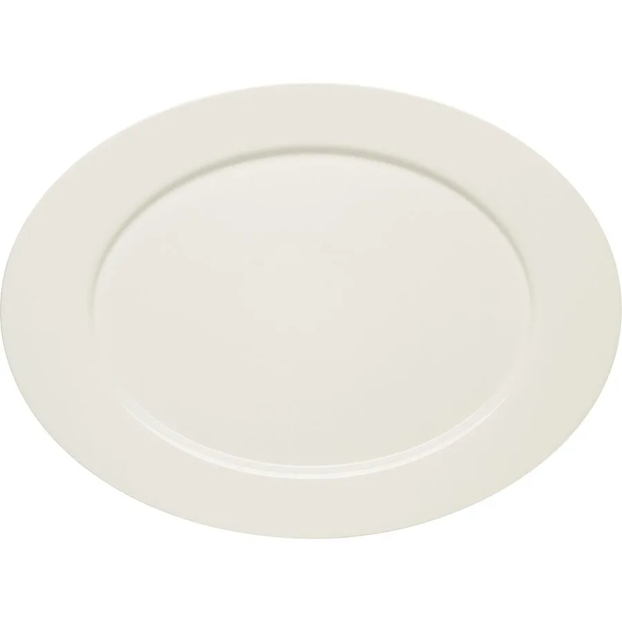 BAUSCHER Teller oval Purity weiss Porzellan Oval B 37.9 cm