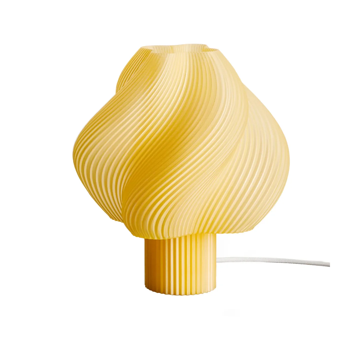 Crème Atelier Soft Serve bordslampa Limoncello sorbet, Grande, 34 cm