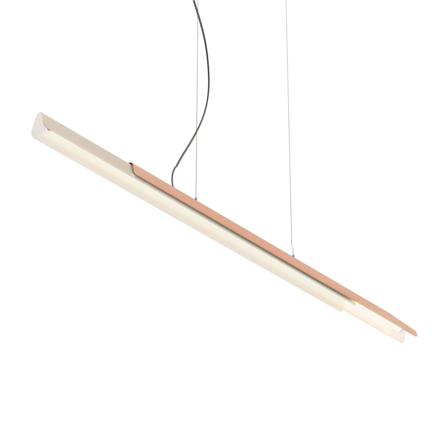 Dala Linear Taklampa 2700K Sand/Copper - KDLN - Kök - Design - Metall - Med en ljuskälla