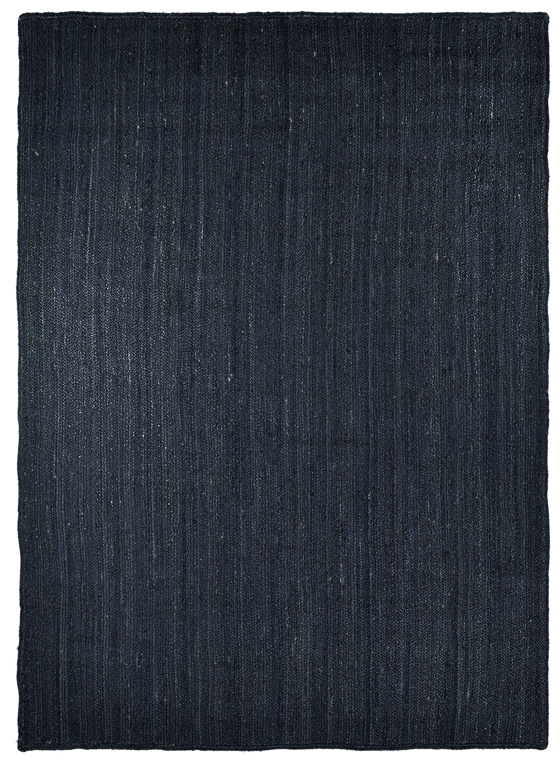 Juteteppe - Amasia (mørkeblå) (Størrelse: 240 x 340 cm)