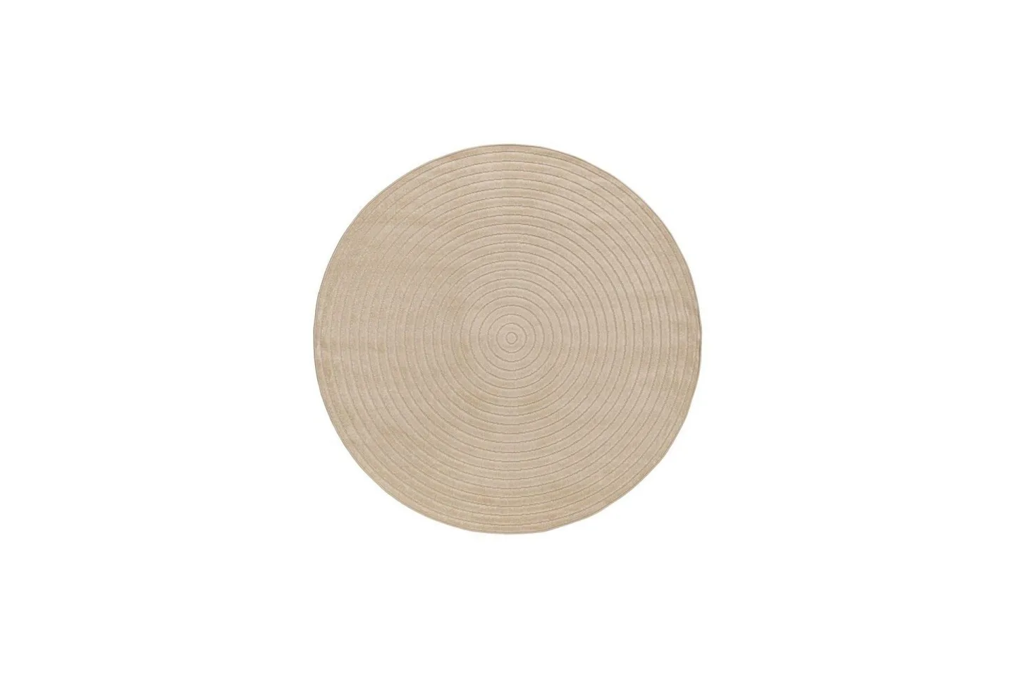 Wiltonmatta Hawaii Circle 240x240 cm, Linne - 240x240 cm, Linne