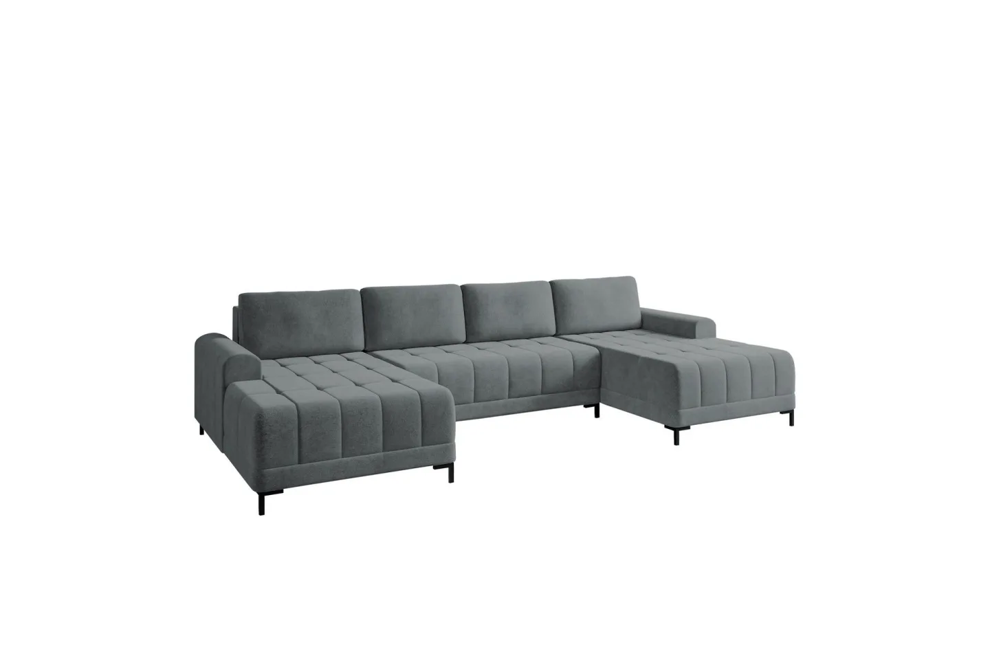 Vilshult Soffa Dubbeldivan 4-sits - Grå