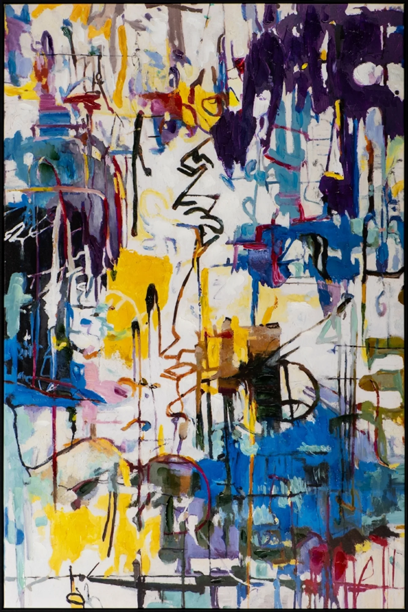 image LAND Acrylgemälde Colourful Energy | Schubiger Möbel