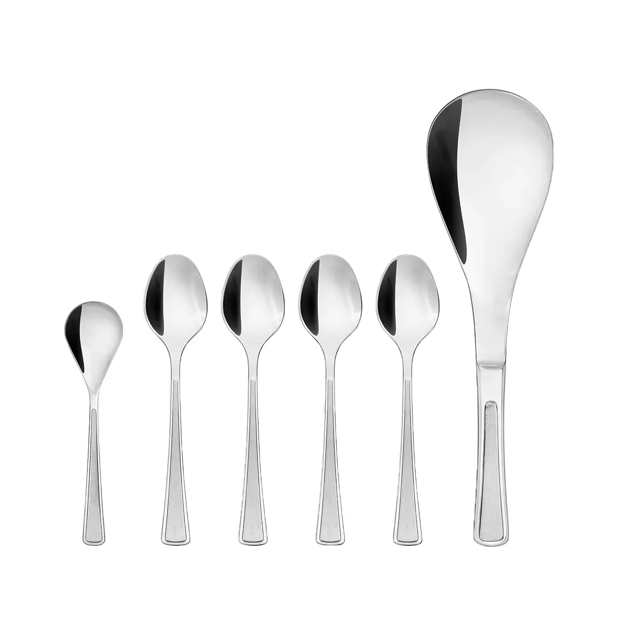 Hardanger Bestikk Ramona Breiset Besteck 6 Teile Edelstahl