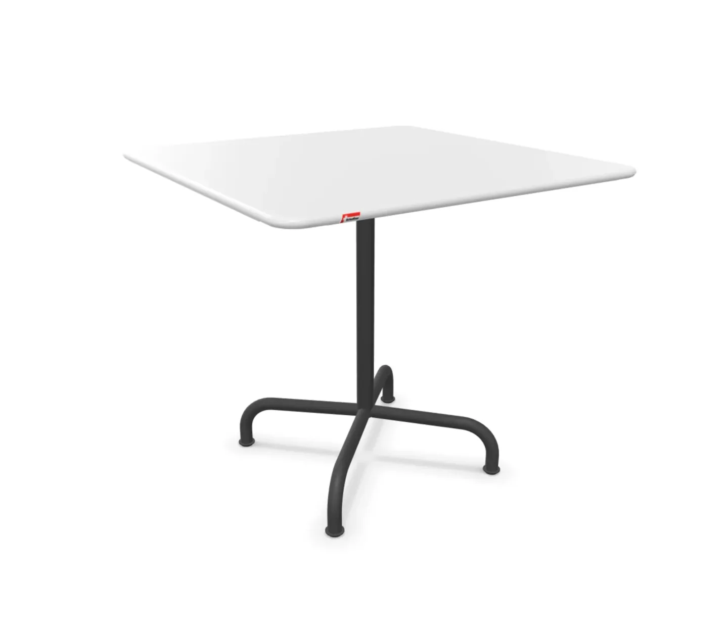 Schaffner Metall-Tisch Rigi Quadratisch Weiss | Schubiger Möbel