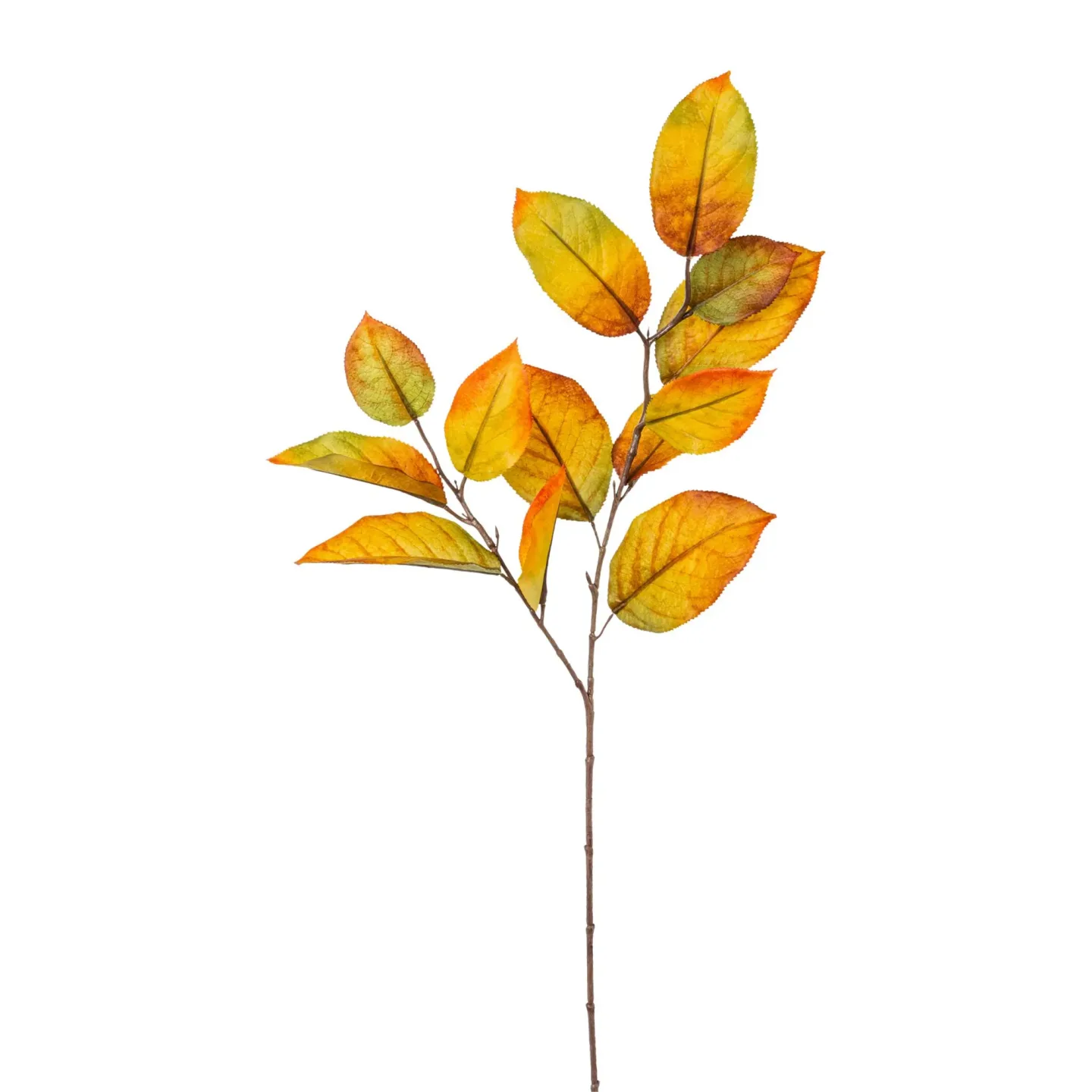 Gasper Kunstblumen Maulbeerblattzweig, Herbstmix H: 68 cm | Schubiger Möbel