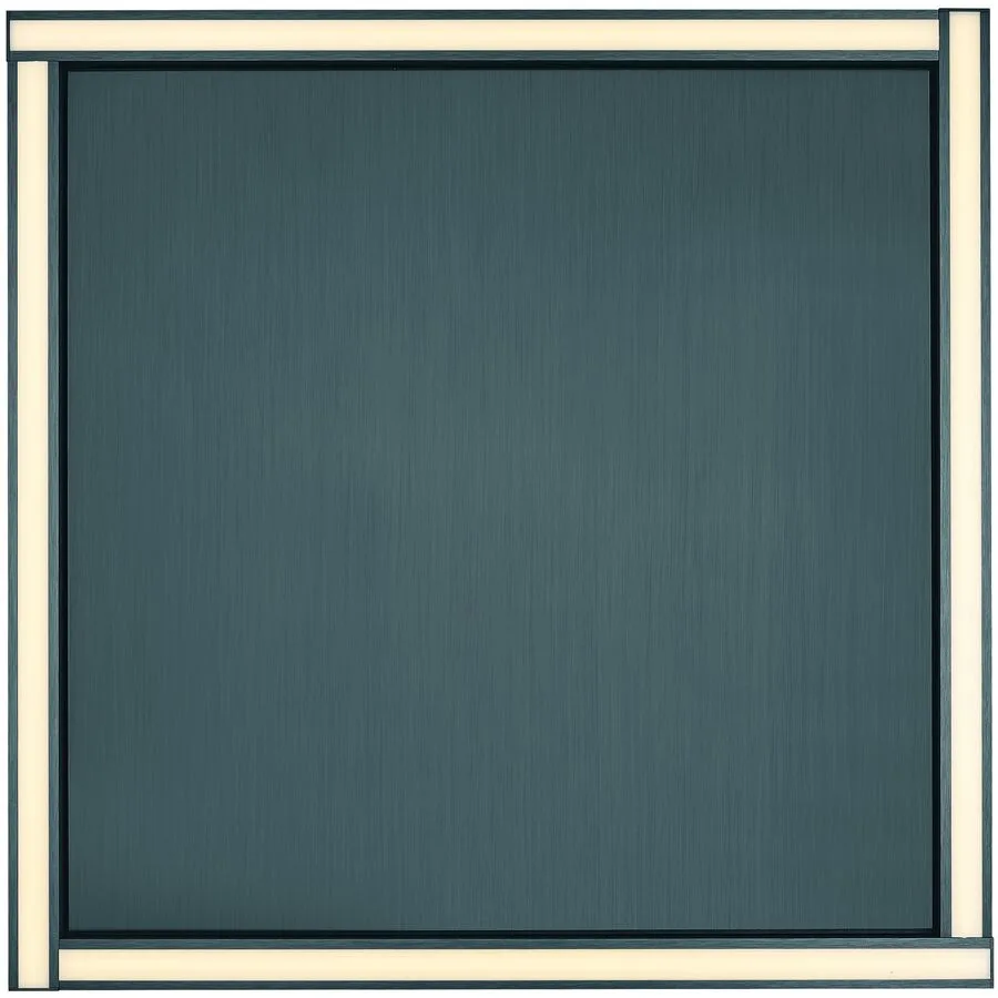Designer-Deckenlampe Bankamp Line anthrazit 52 cm - Farbe: anthrazit matt eloxiert - LED - Lichtfarbe: Extra warmweiss - Material: