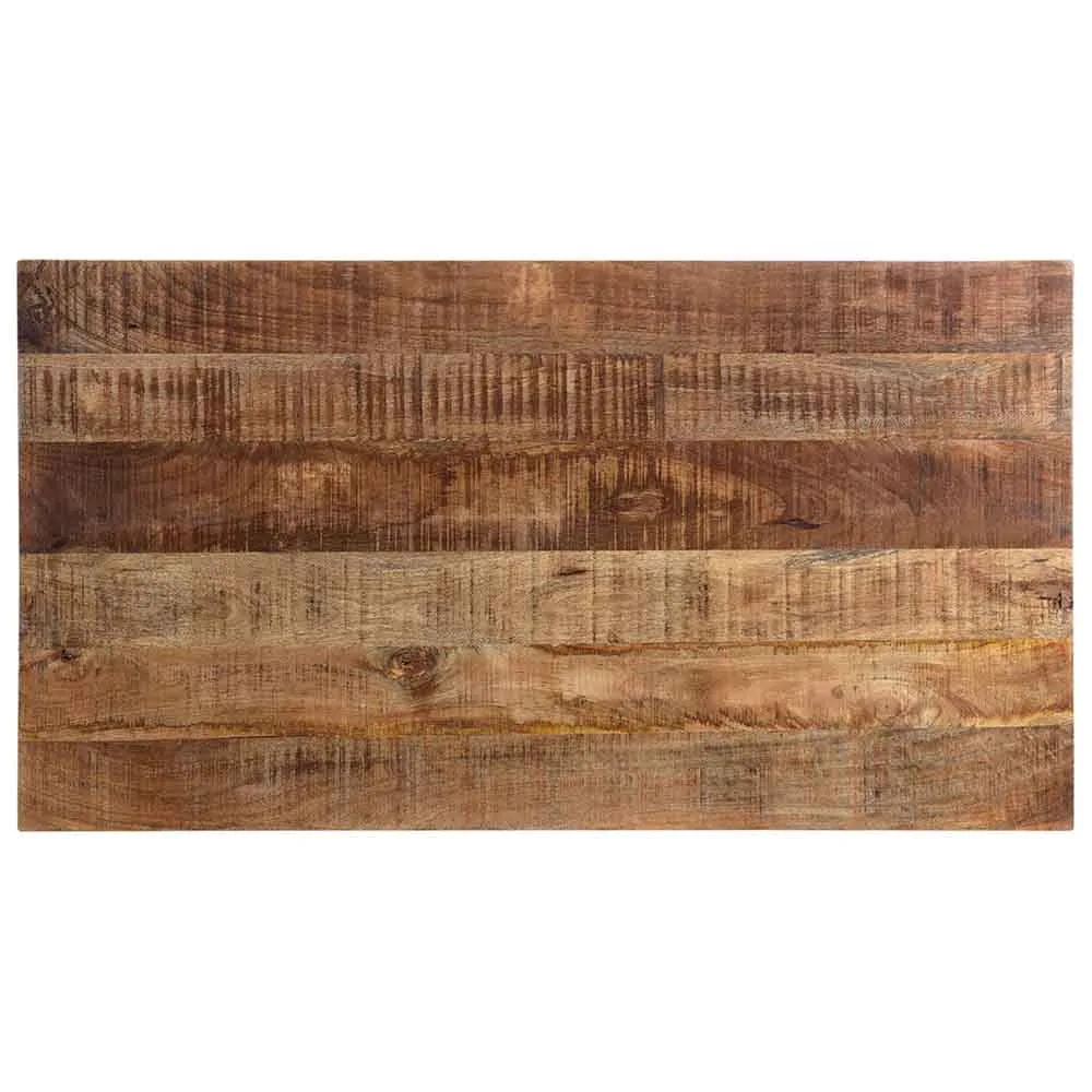 Träbordsskiva i mangoträ 130 x 70 cm