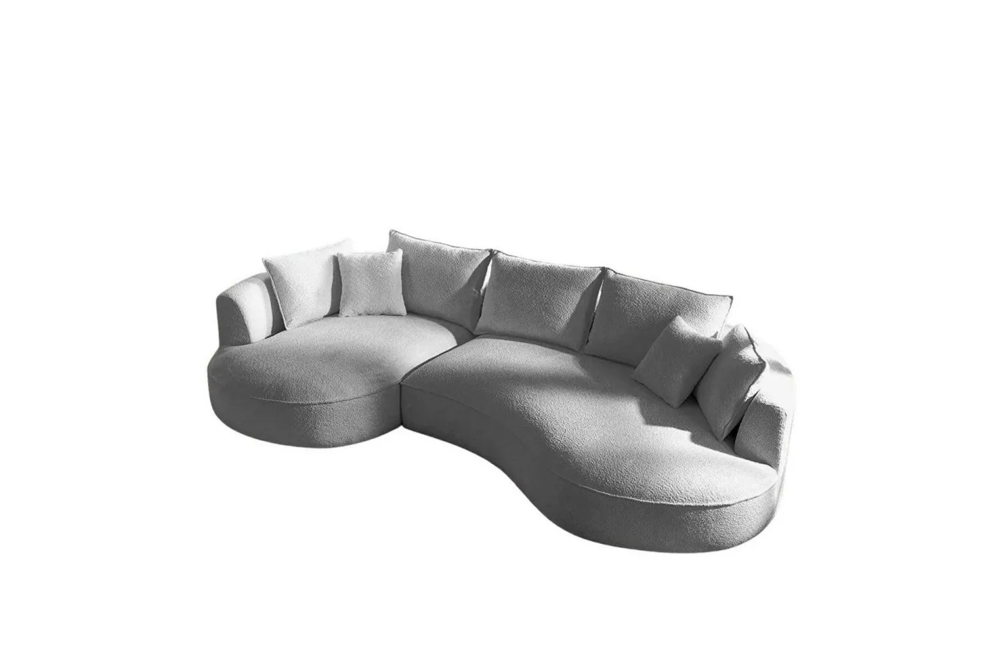 Hungirr Soffa med Divan 4-sits - Grå