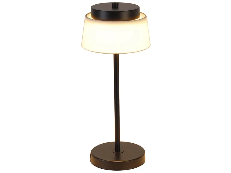 Tischlampe LED AMAURY 42cm 9W schwarz