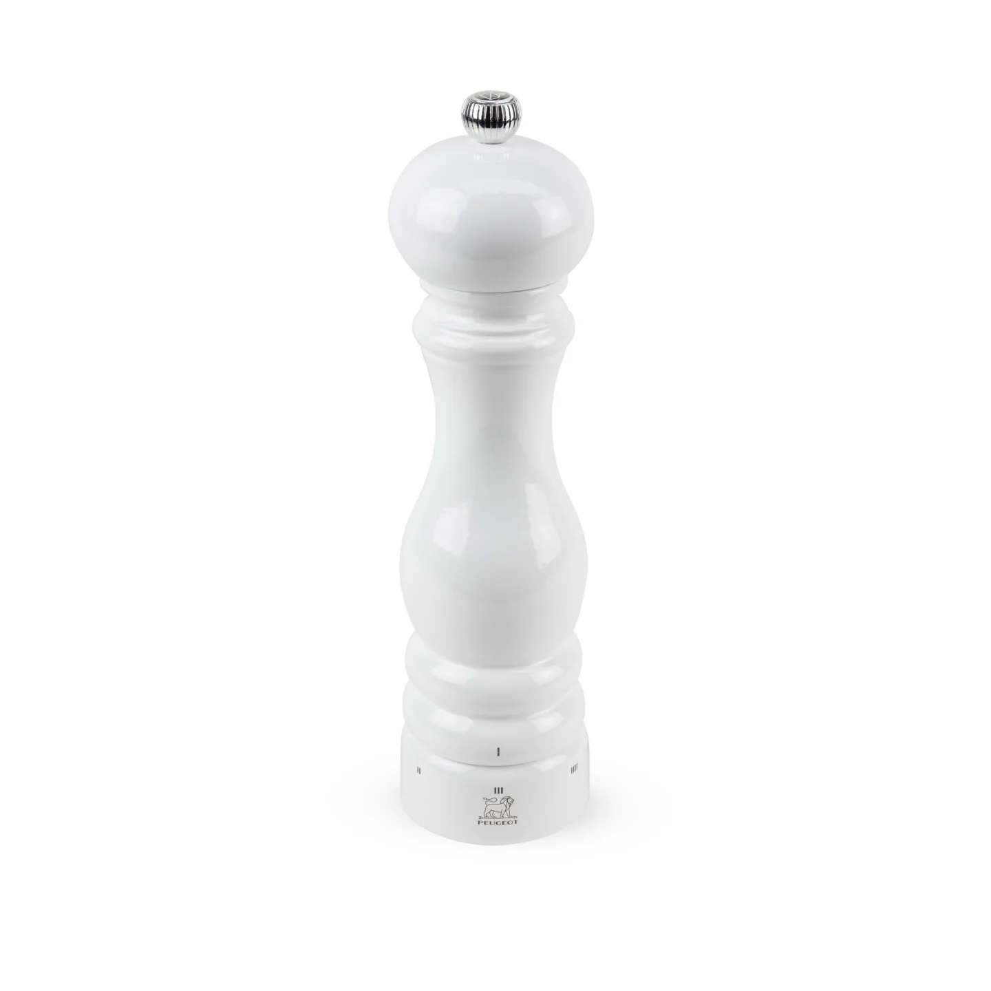 Peugeot - Paris u'select saltkvarn laquered white 22 cm - Kvarnar - Vit - Trä