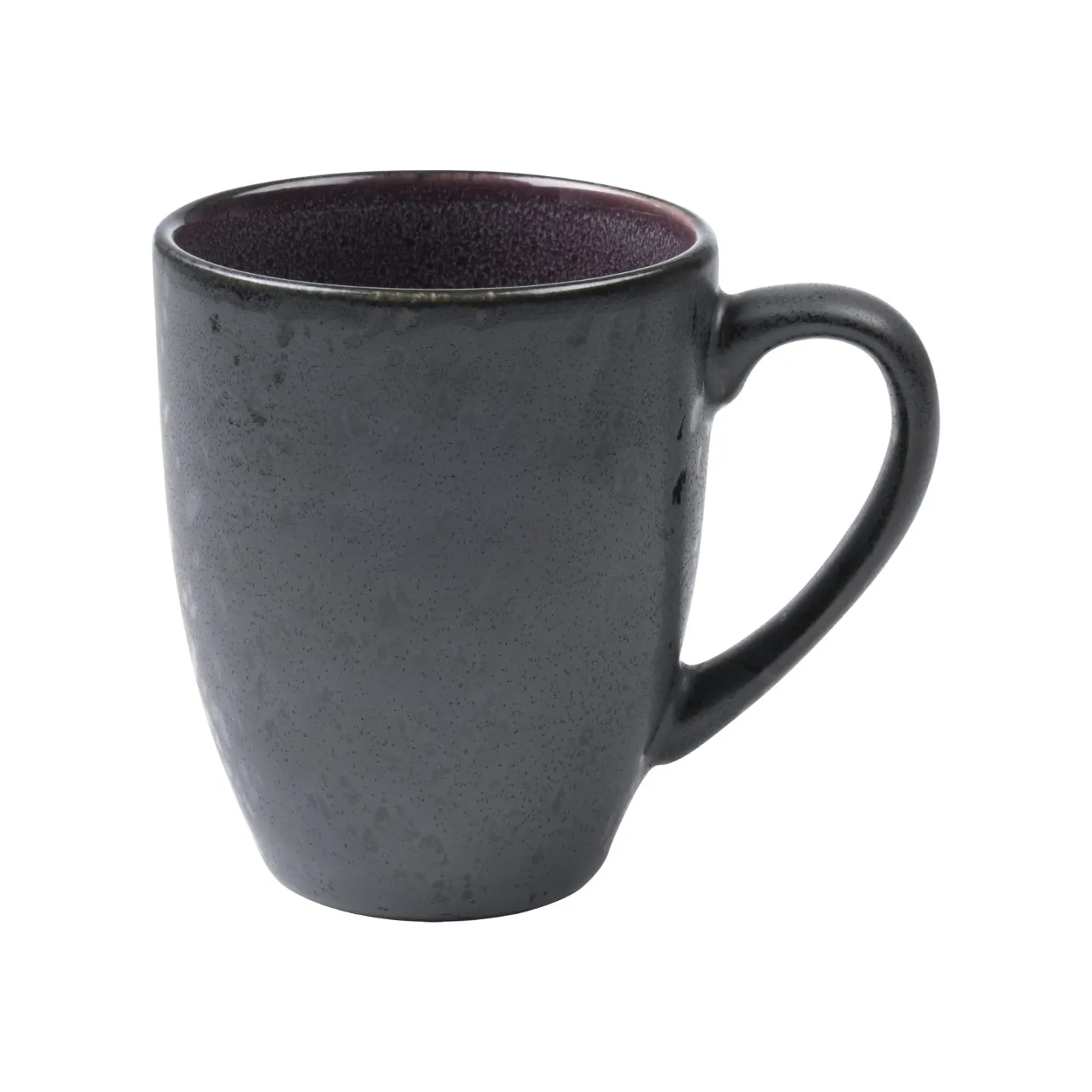 Bitz Tasse 30 cl Steinzeug Schwarz-lila
