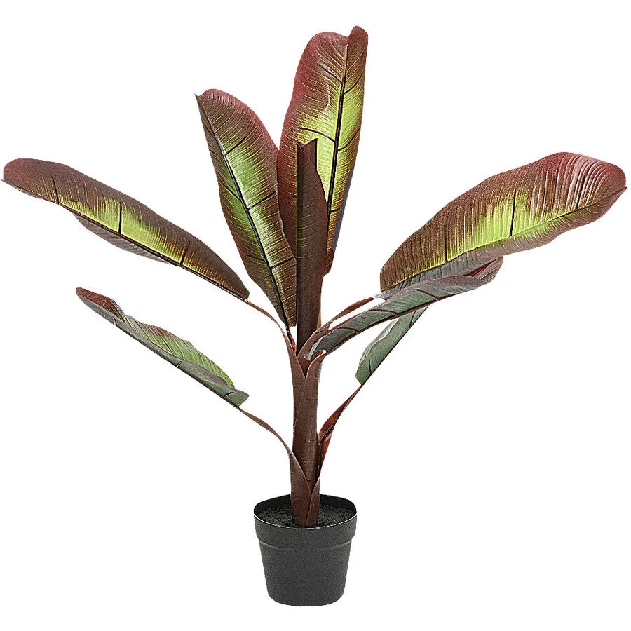 Kunstblume Urban dunkelrot Kunststoff B 50 H 75 cm