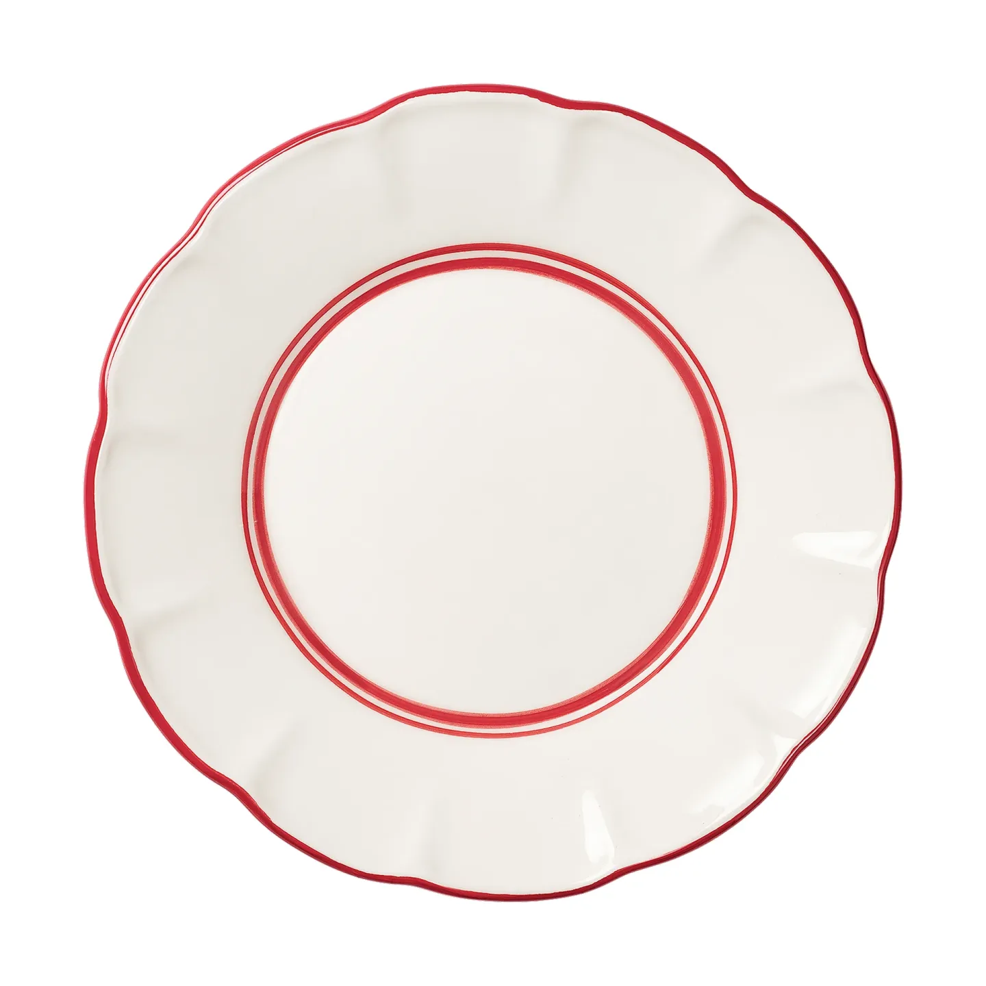 Pick a Poppy Bistro Teller Rot, 28 cm
