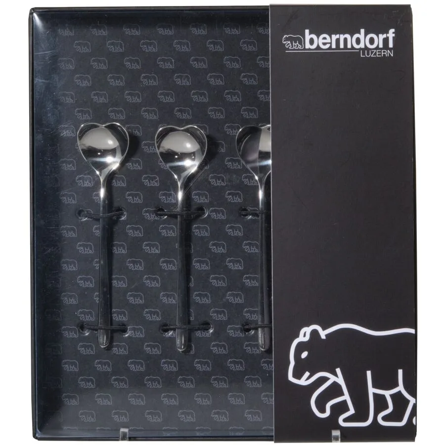 Berndorf Espresso-Löffel-Set Sweetheart stahl 18/10 Edelstahl