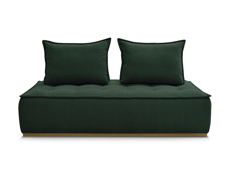 Modulare Sessel für Sofa BOBOCHIC ELISA Stoff mit Textur grün