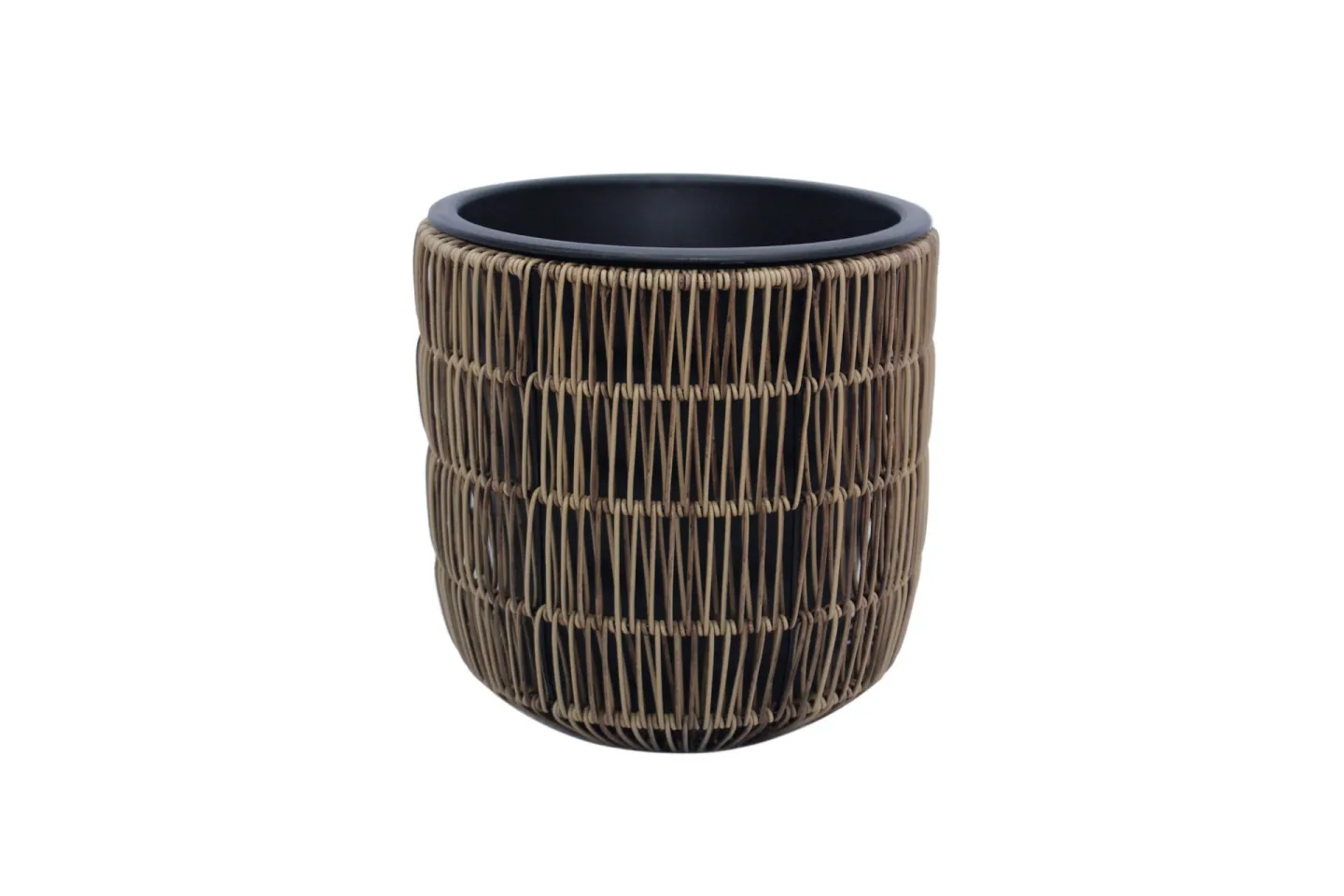 Wicker Blomkruka D27xH28 cm Ljusbrun -