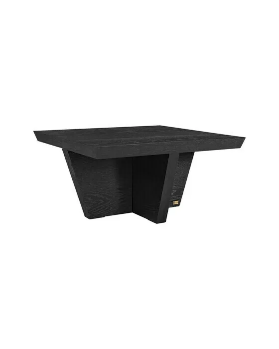 Trent Coffee Table Black 90x90cm