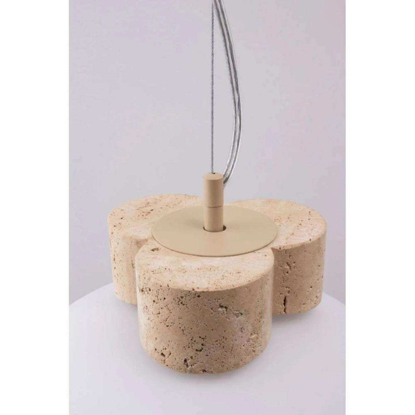 Mammut 30 Pendel Travertine - Globen Lighting - Spisestue - Glass