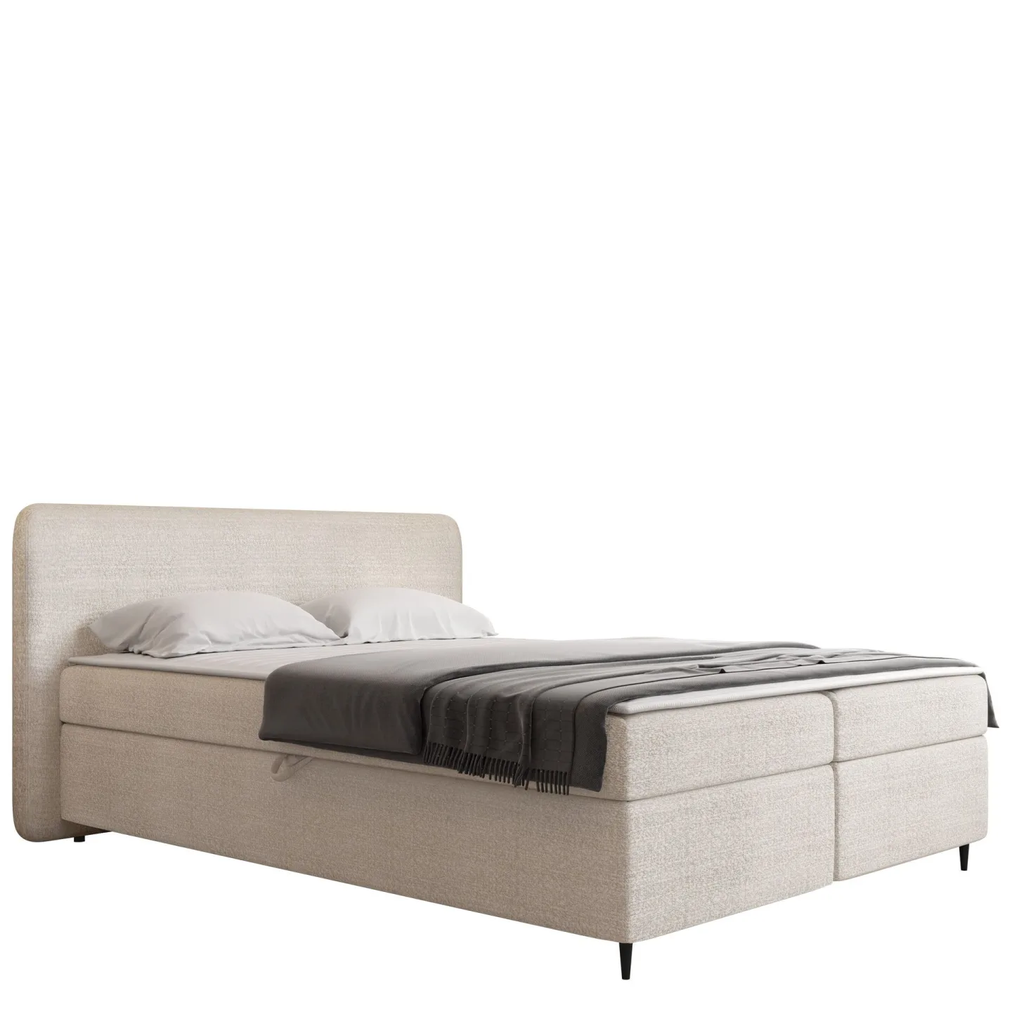 Allgunnen Sängpaket Kontinentalsäng 140x200 cm - Beige