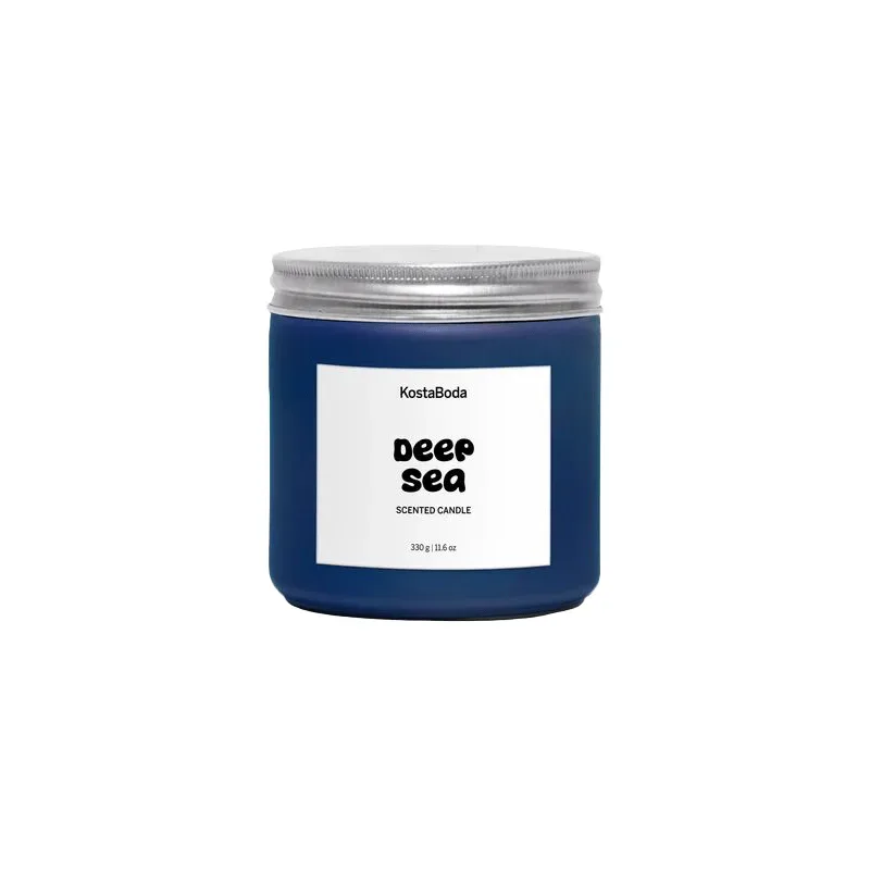 Kosta Boda Mind Duftkerze Deep sea, 330 g