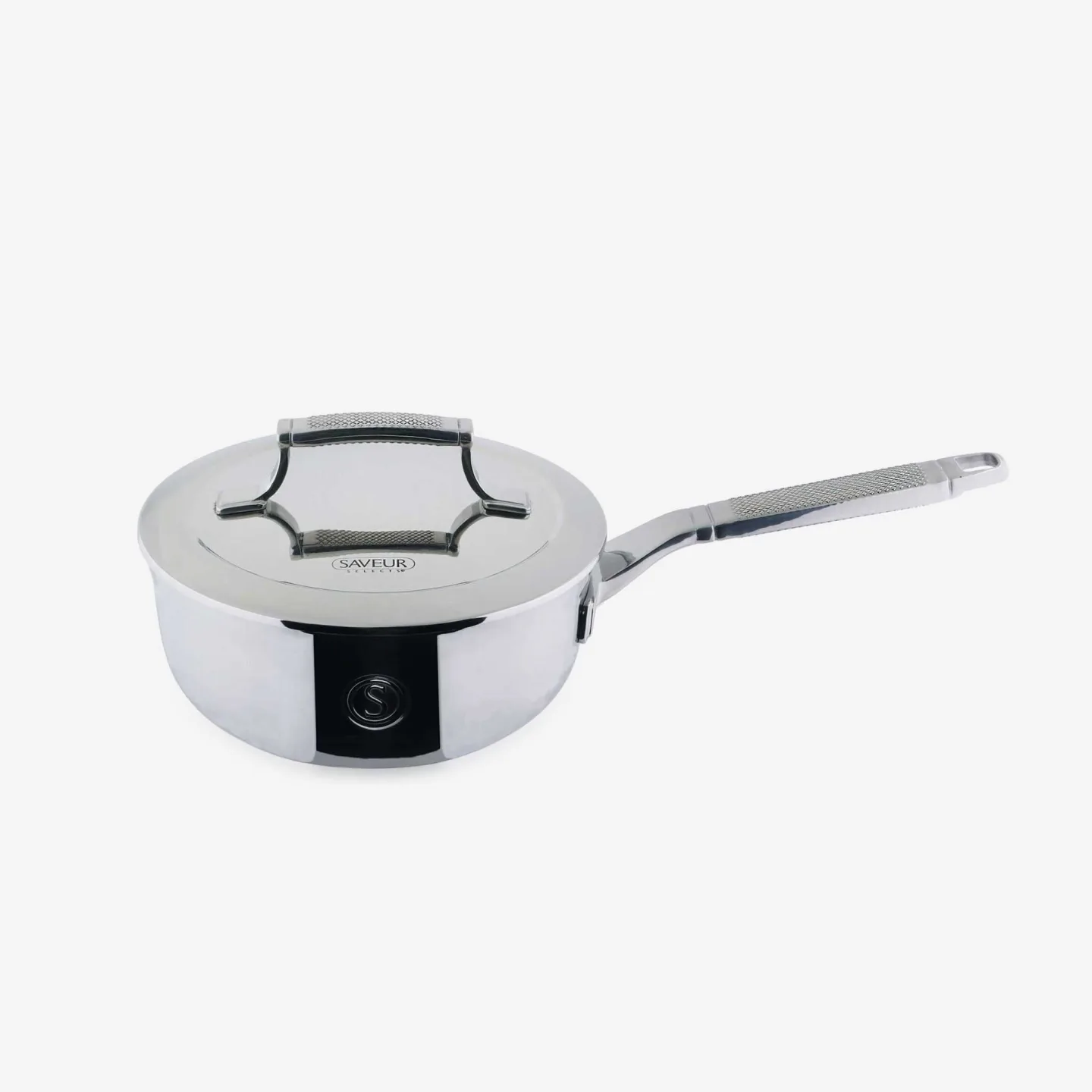 Saveur Selects Voyage Lav Kasserolle - Ø20cm - 3-Ply Rustfritt Stål