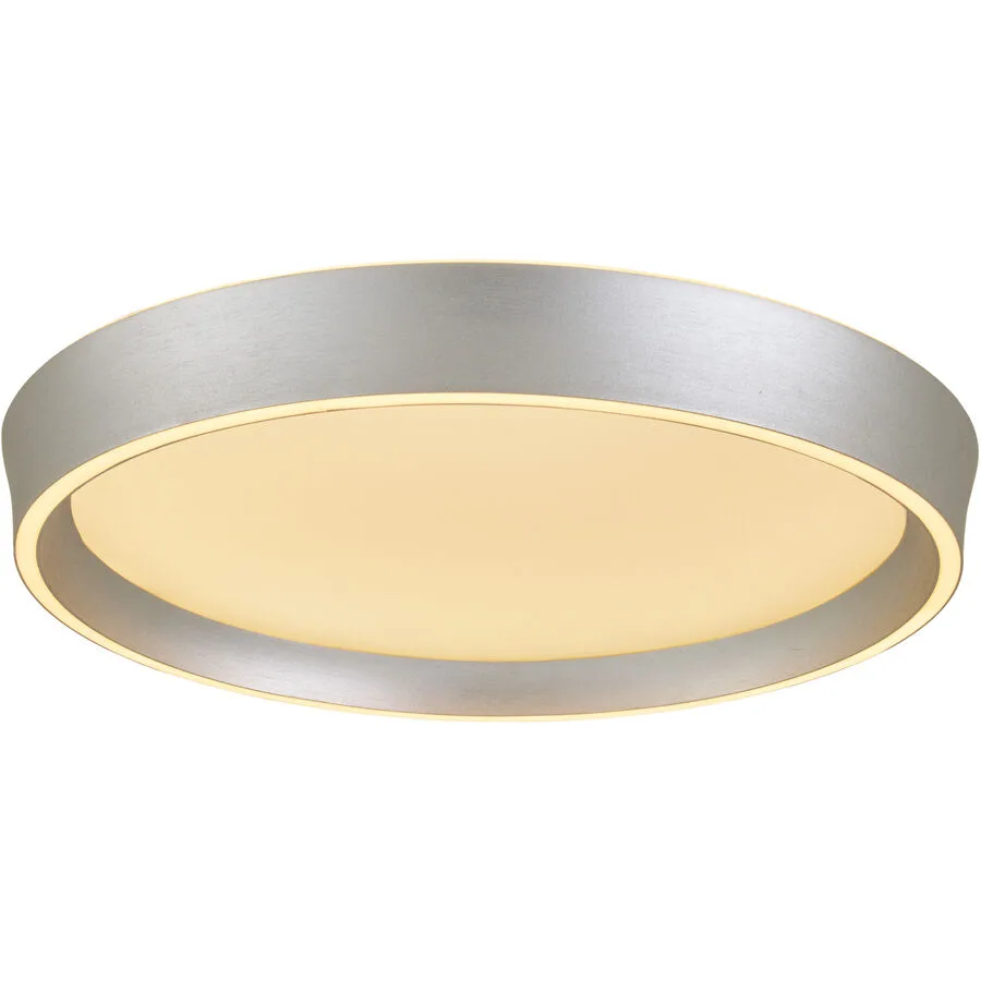 Deckenlampe Pina Metall/Acryl silber Ø 39cm 29W LED - LED - LED Energiesparlampen
