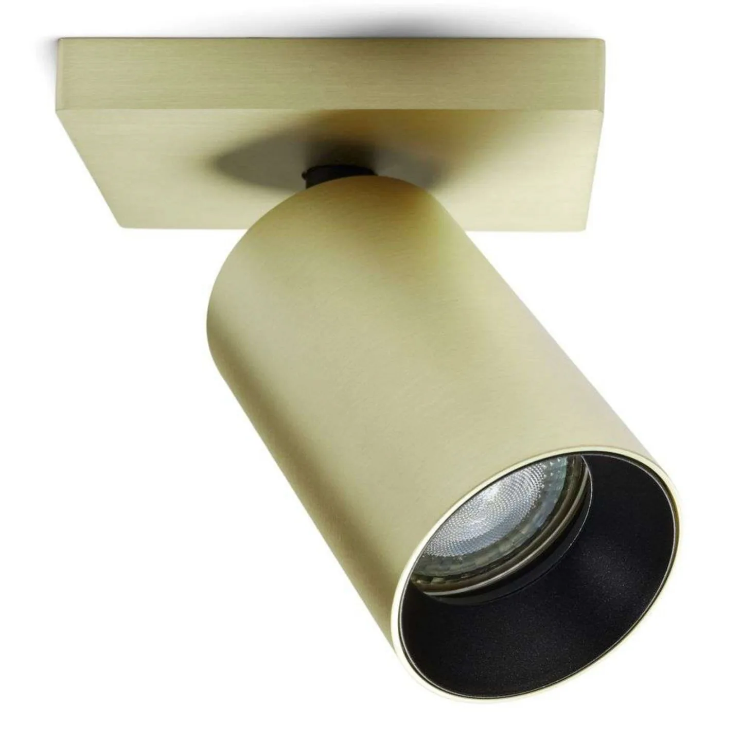 SpotOn1 Taklampe Messing - Antidark - Stue - Aluminium