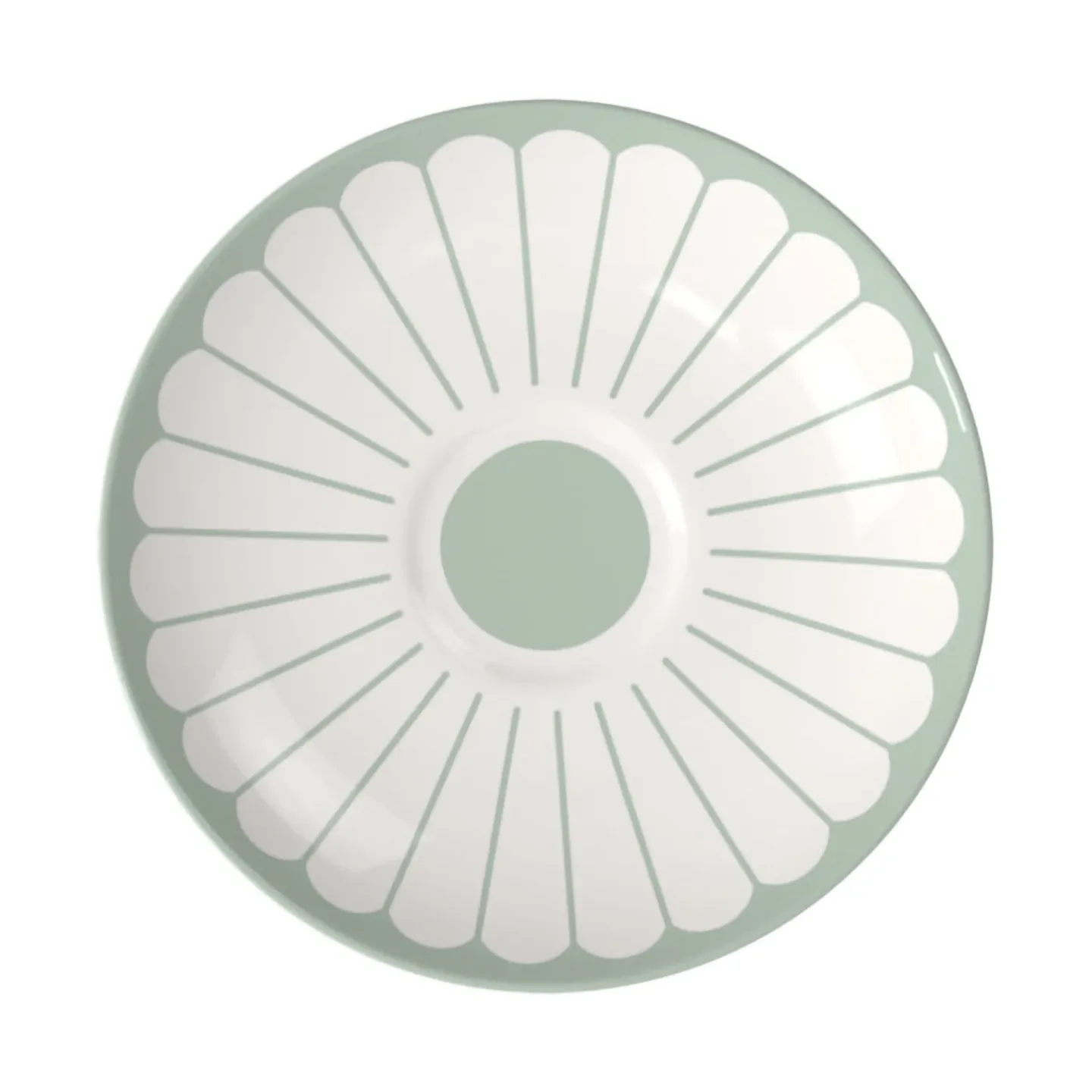 Villeroy & Boch Fleur Untertasse für Kaffeetasse Ø14,8 cm White-green
