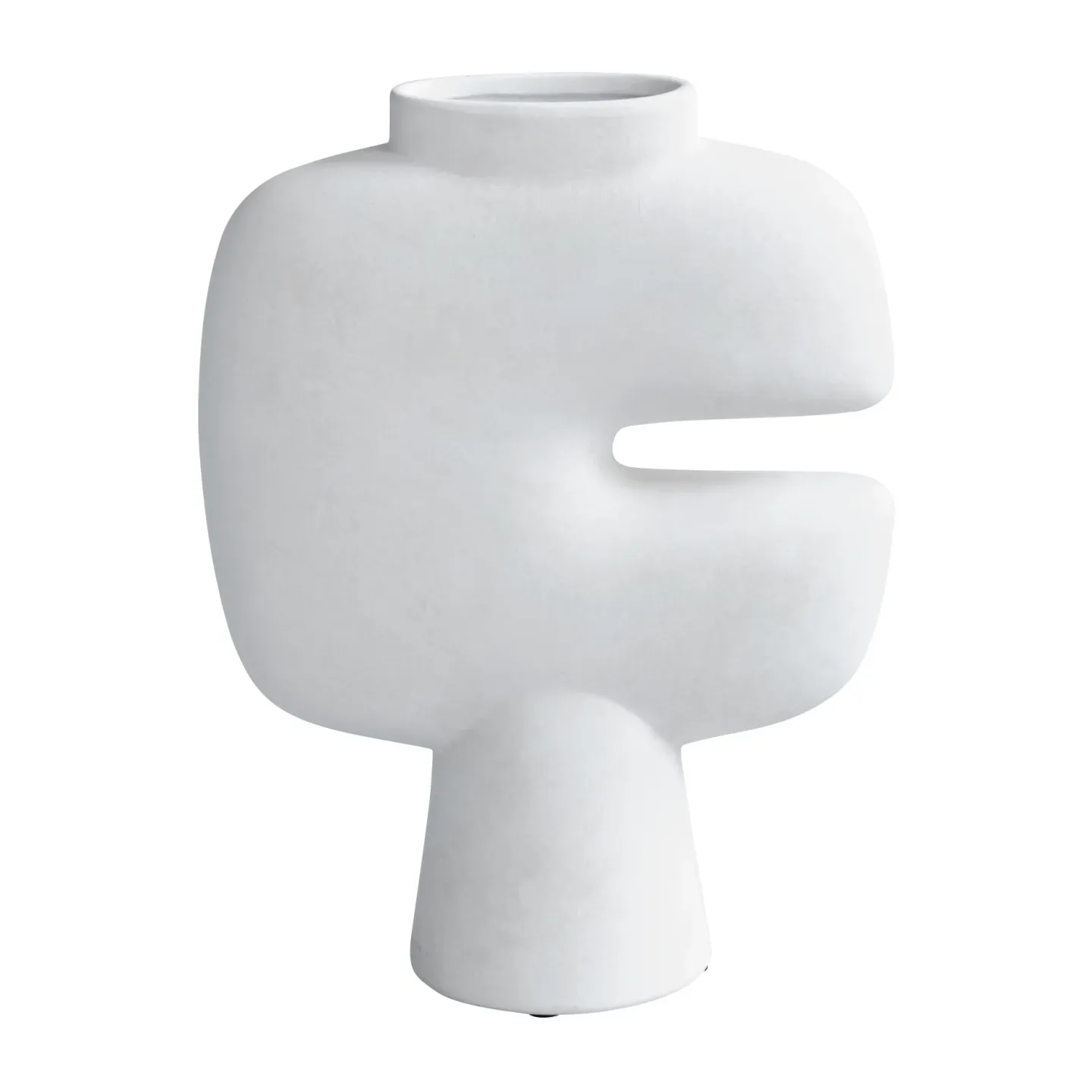 101 Copenhagen Tribal Vase medio Bone White