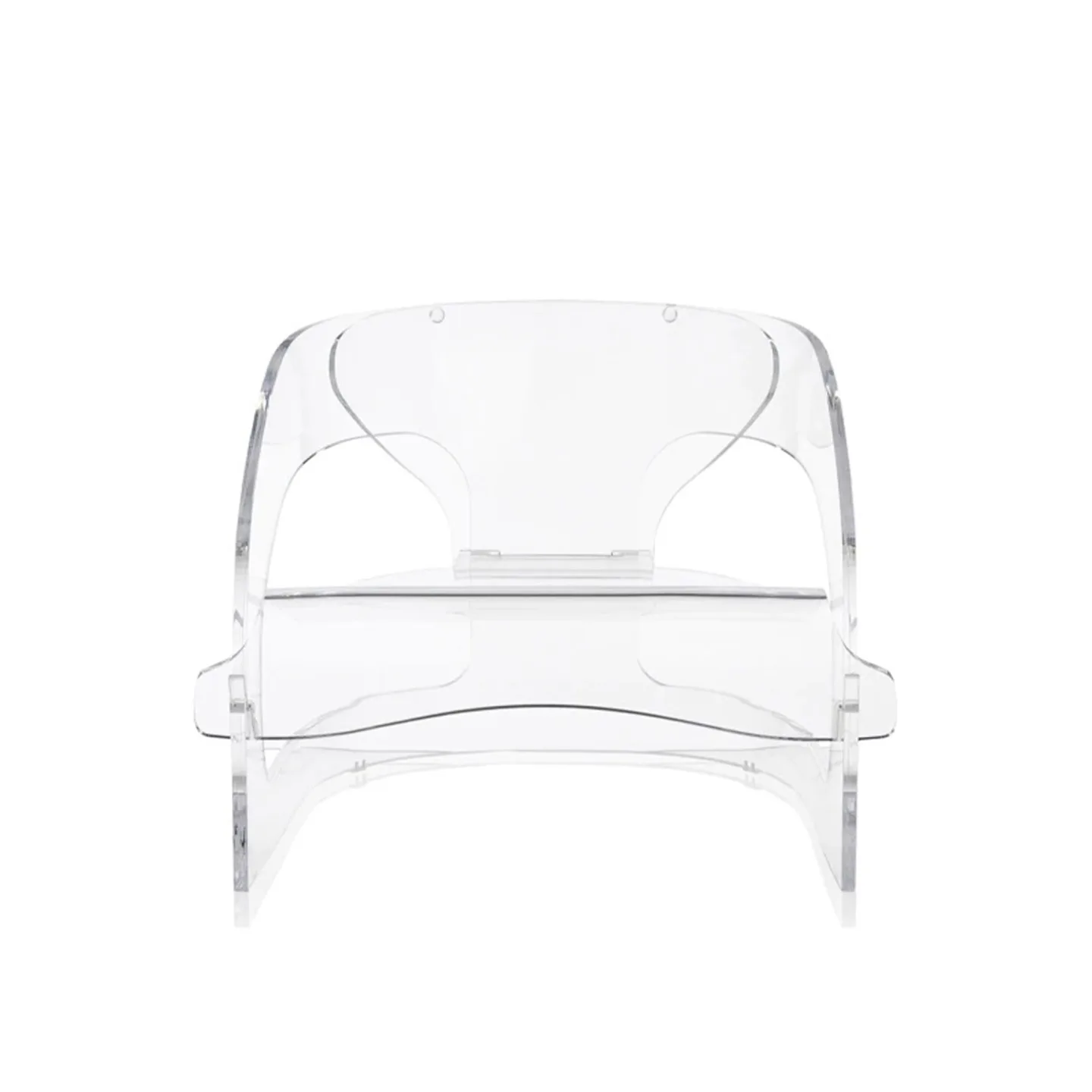 Kartell - Joe Colombo Armchair, Crystal - Fåtöljer - Joe Colombo - Transparent - Plast