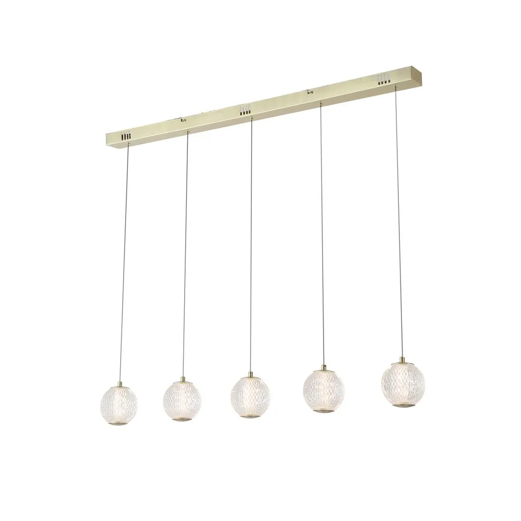 Searchlight - Allure 100cm - Taklampa - Mässing