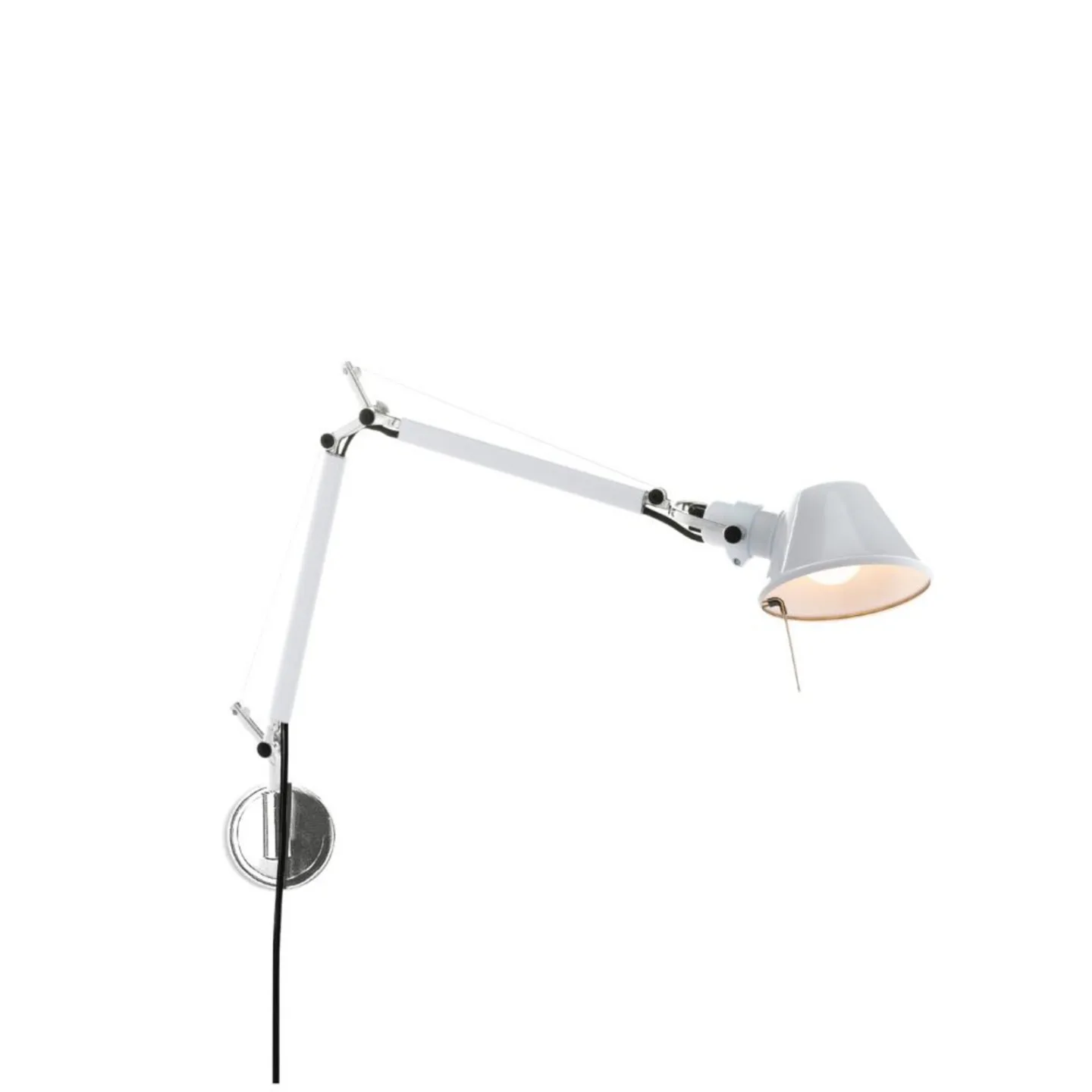 Tolomeo Micro Parete Vägglampa Vit - Artemide - Arbetsrum / hemkontor - Aluminium