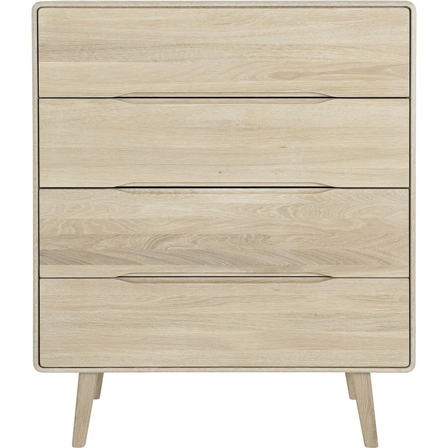 Kommode Lund Eiche Eiche B 90 H 108 cm