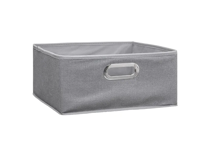 Aufbewahrungsbox JOVAN hellgrau 31x31x15cm