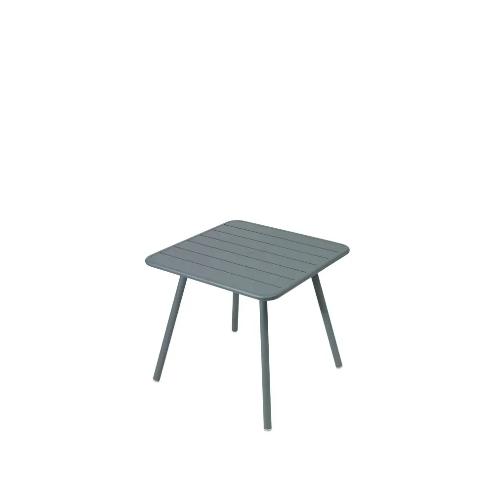 Fermob Luxembourg bord 80x80 cm Storm grey (grå)