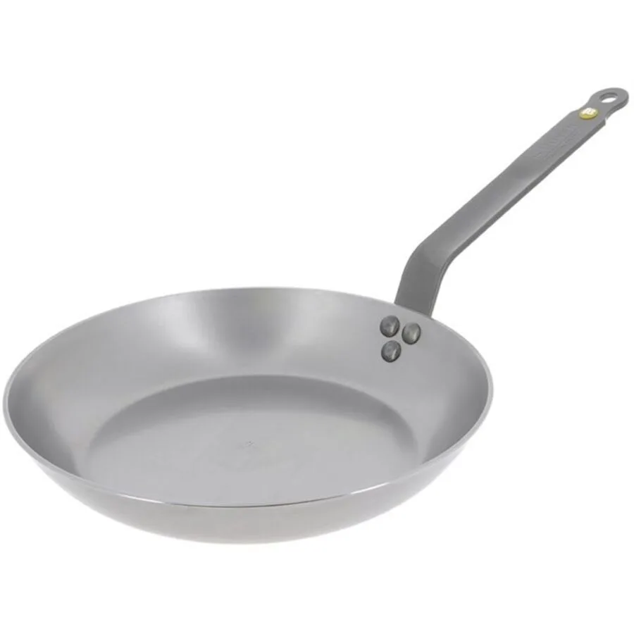 De Buyer Bratpfanne Mineral B Silber Blech/Stahl 28 cm 4 cm 28 cm - Material: Stahlblech