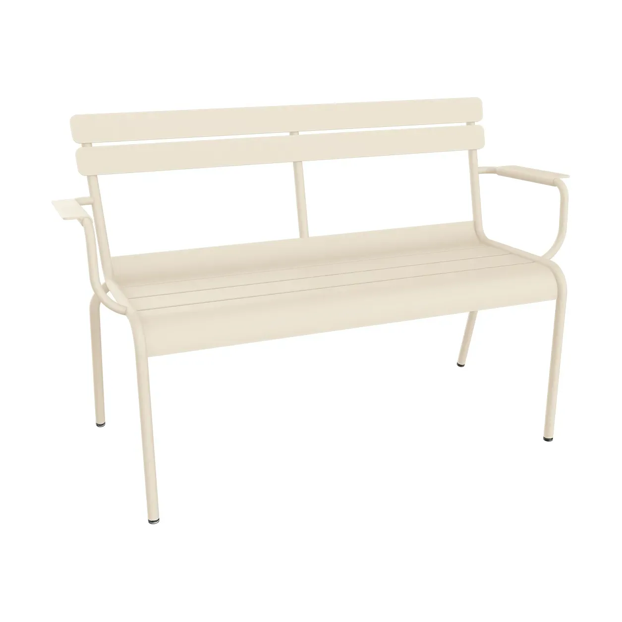 Fermob Luxembourg trädgårdsbänk 131 cm Latte beige (beige)