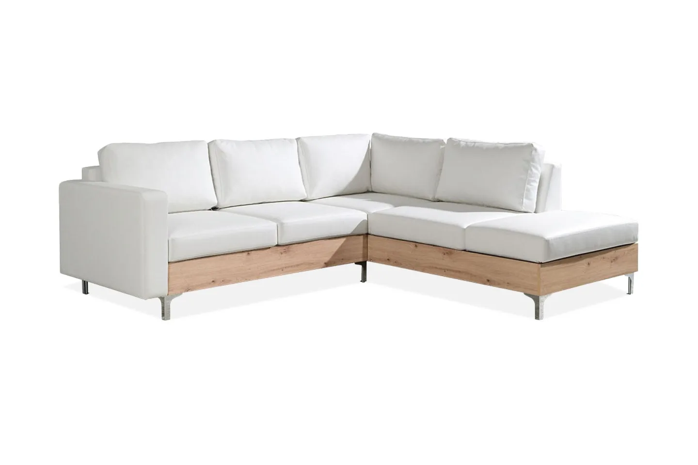 Truro 8-sits Soffa Höger - Vit