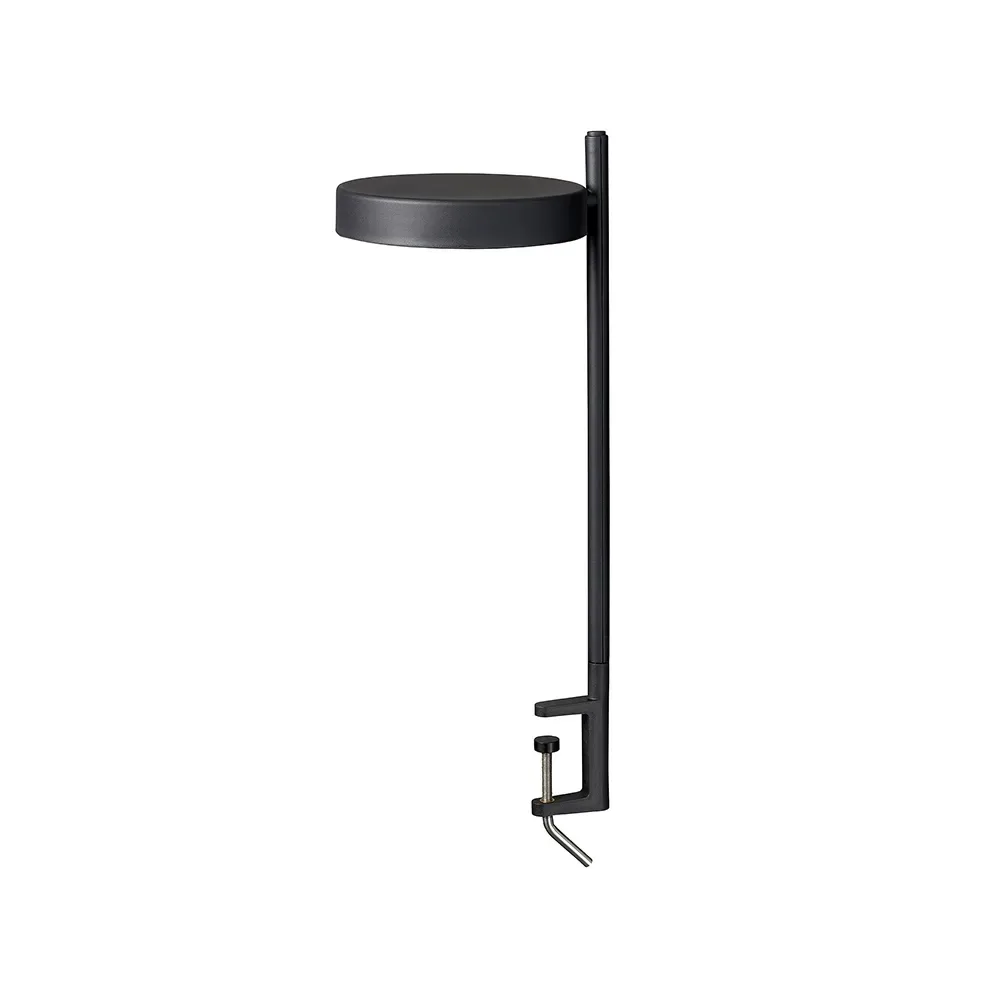 Wastberg+ w182 Pastille c2 bordslampa graphite black, lång arm, klämfäste